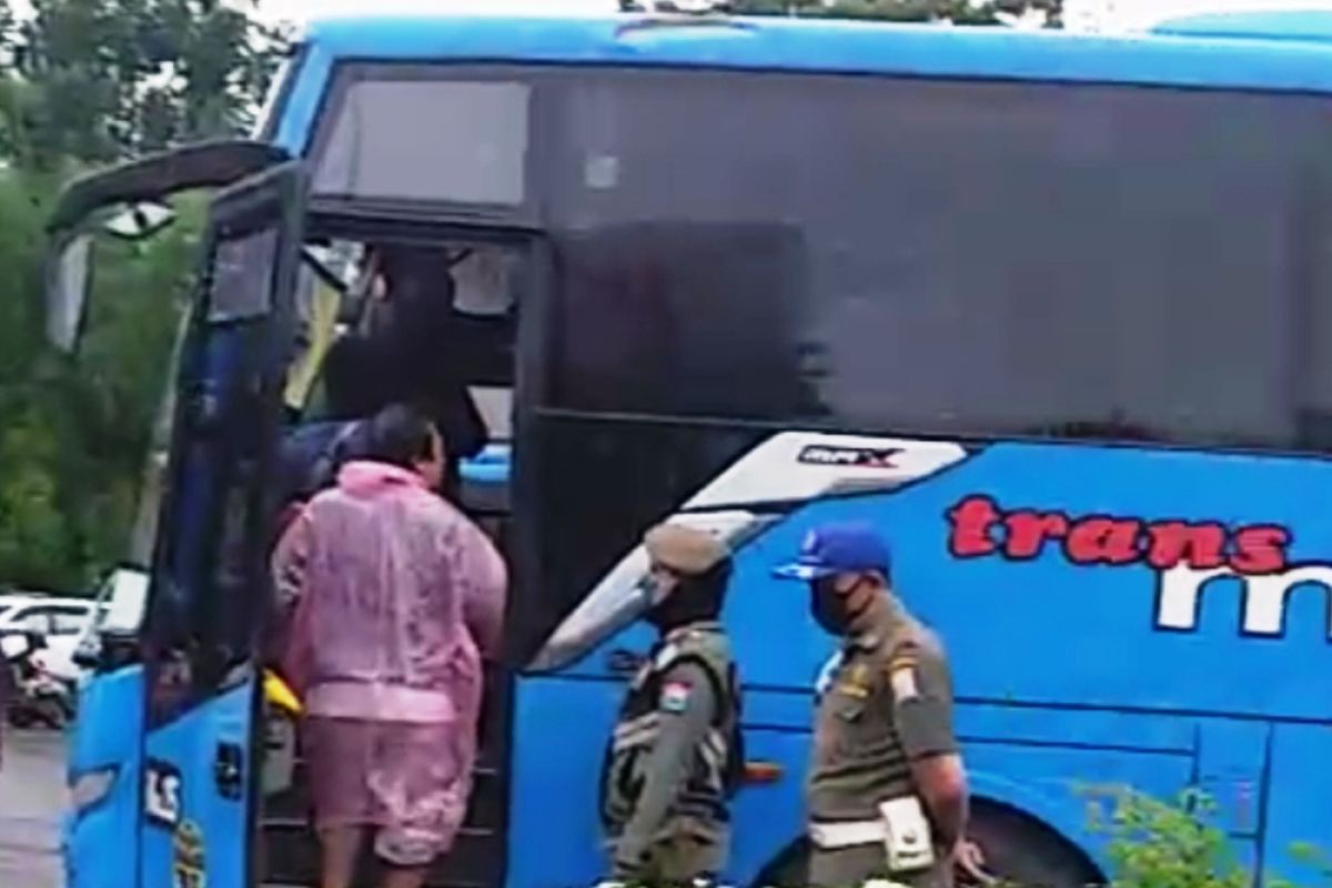 Pelanggar masker mulai diamankan Satgas COVID-19