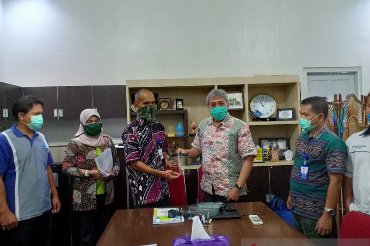 Perusda Kalbar hadirkan pelindung wajah bayi agar terhindar COVID-19