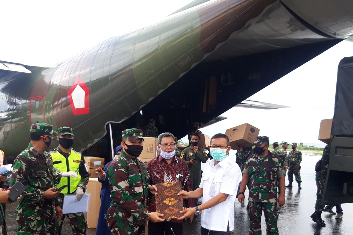 Ribuan alat kesehatan dari pusat tiba di Malut