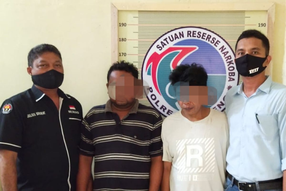 DPO Satresnarkoba Polres Tapteng ditangkap bersama 1 bal ganja