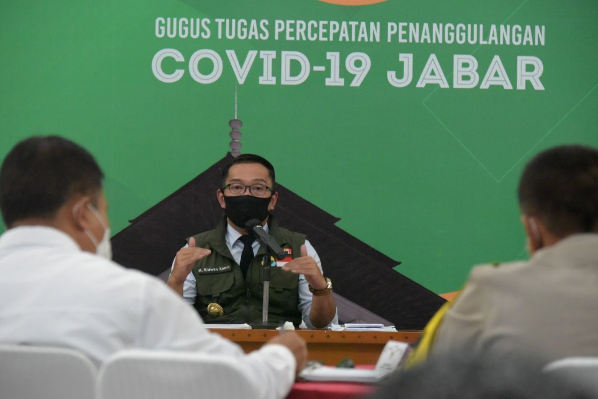 Jawa Barat nol kasus positif COVID-19 pada Jumat