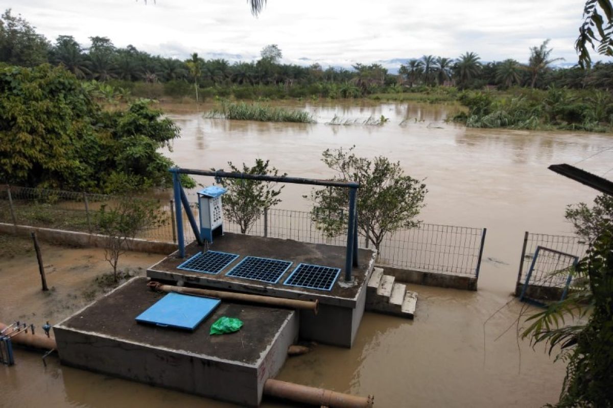 Lima kecamatan di Kabupaten Langkat terdampak banjir