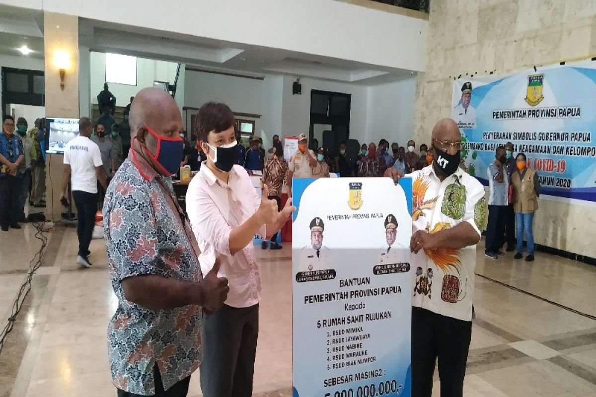 Pemprov Papua kucurkan dana Rp77 miliar untuk penanganan COVID-19