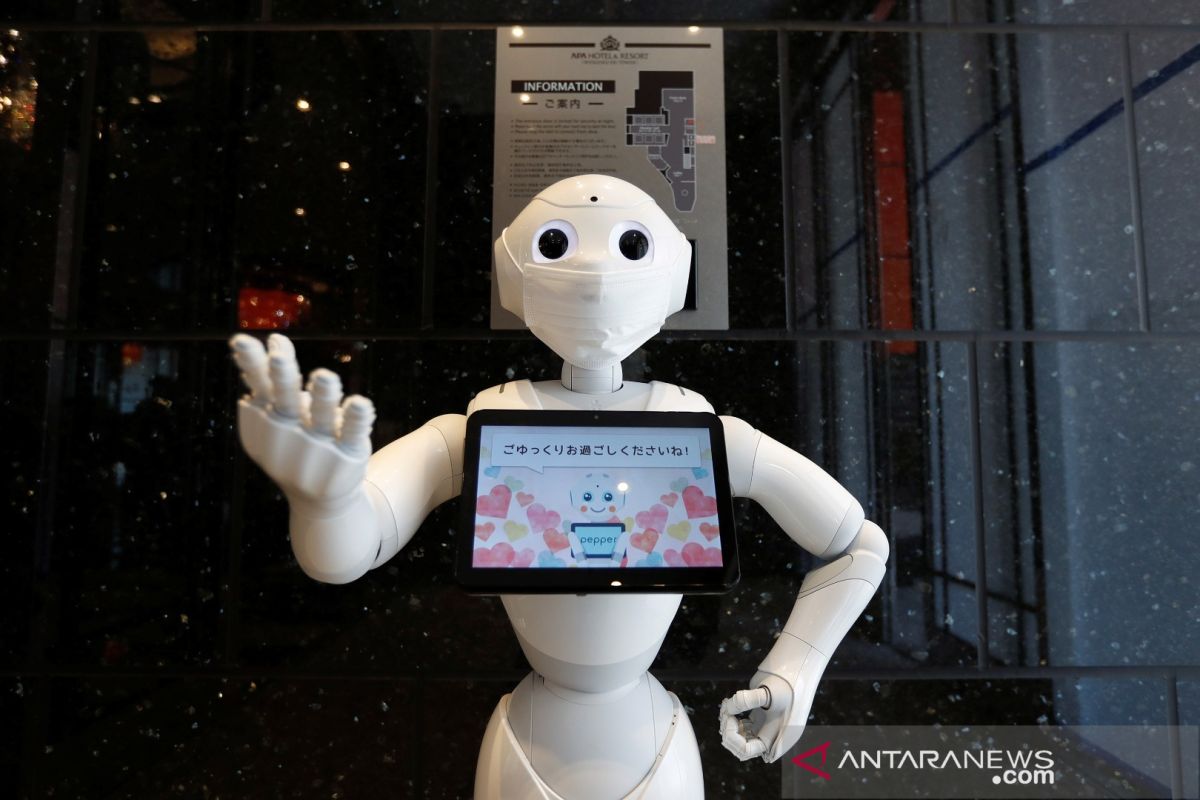 Robot Humanoid bantu layanan publik di kantor pemerintah Siberia