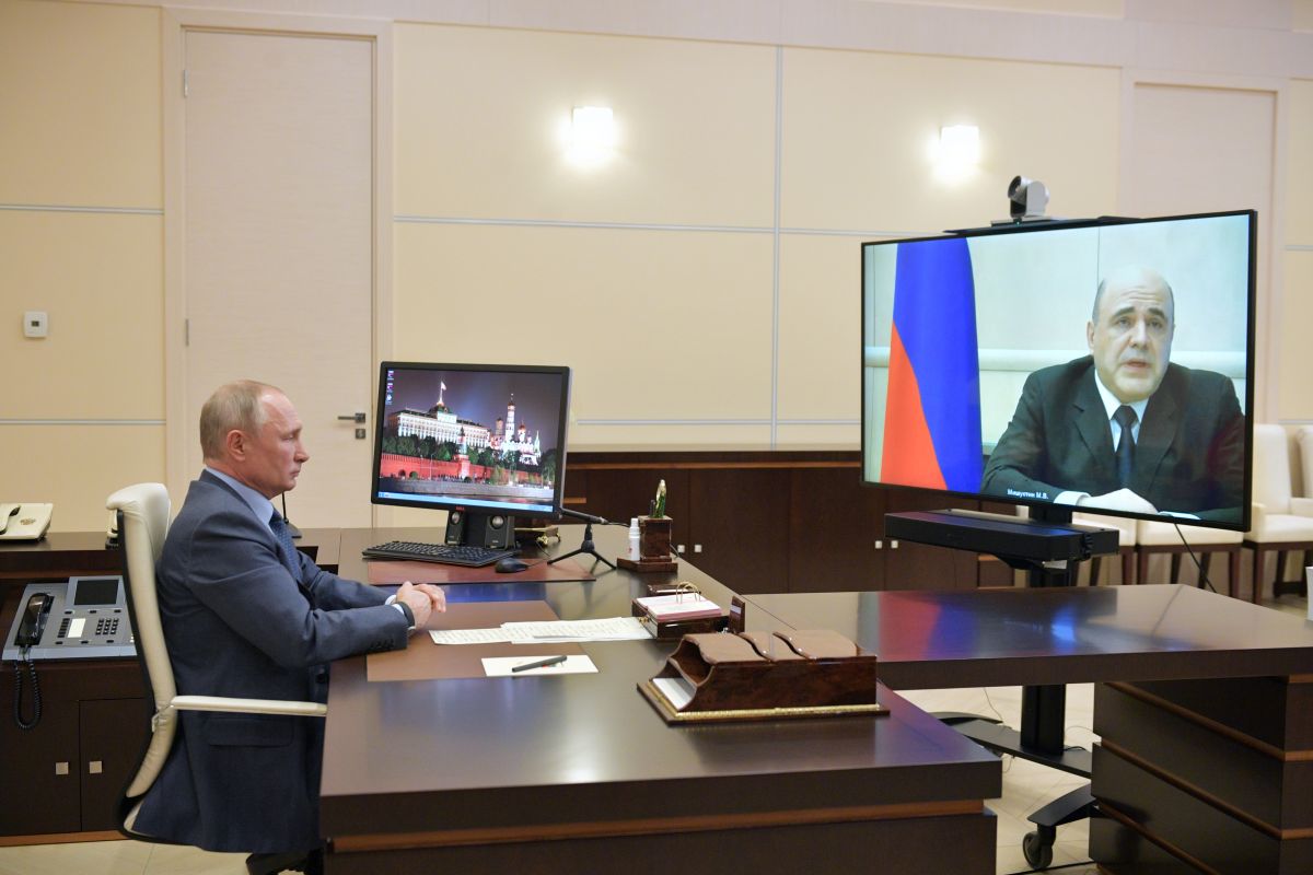 PM Rusia Mikhail Mishustin terinfeksi virus corona, ia mundur dari jabatannya untuk penyembuhan