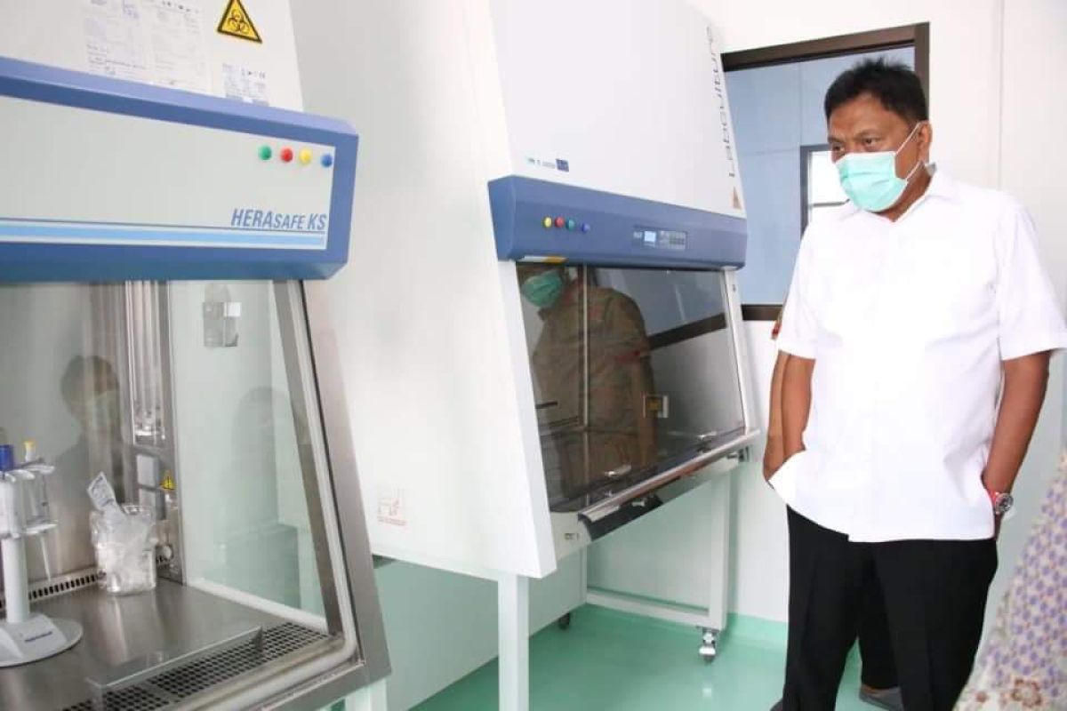 Gubernur berharap laboratorium COVID-19 Sulut percepat diagnosa pasien