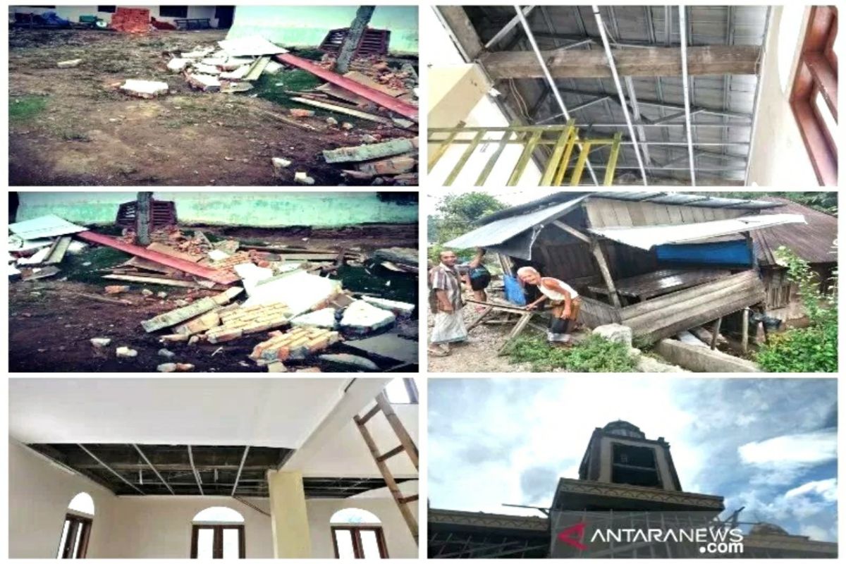 Gempa magnitudo 5,6 di Tapanuli Selatan