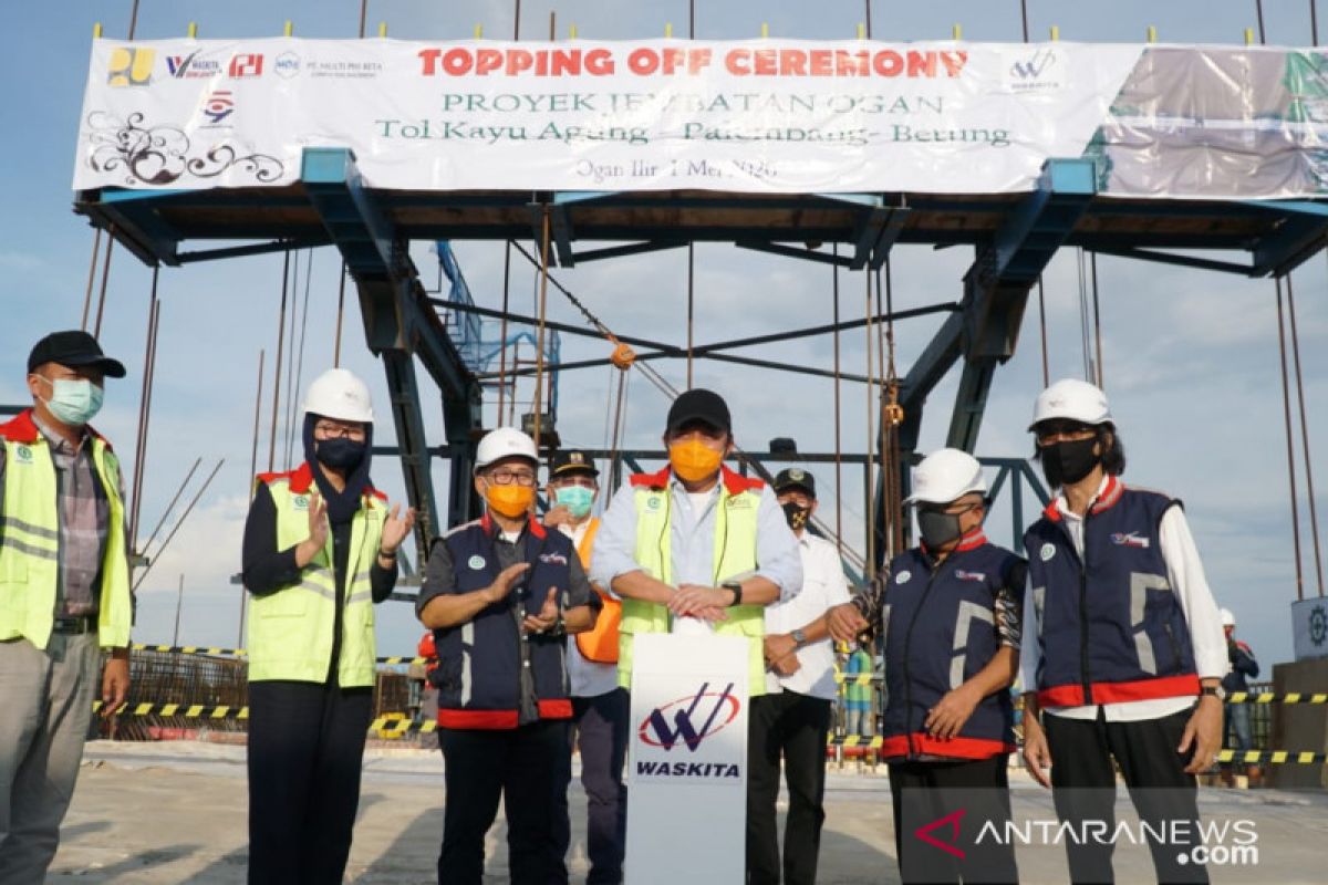 Gubernur Herman Deru optimistis Jalan Tol Kapal Betung bakal dongkrak ekonomi masyarakat