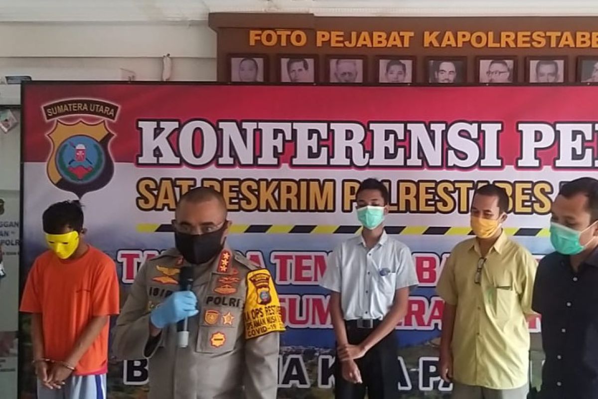 Polrestabes Medan tembak mati residivis pelaku pencurian sepeda motor