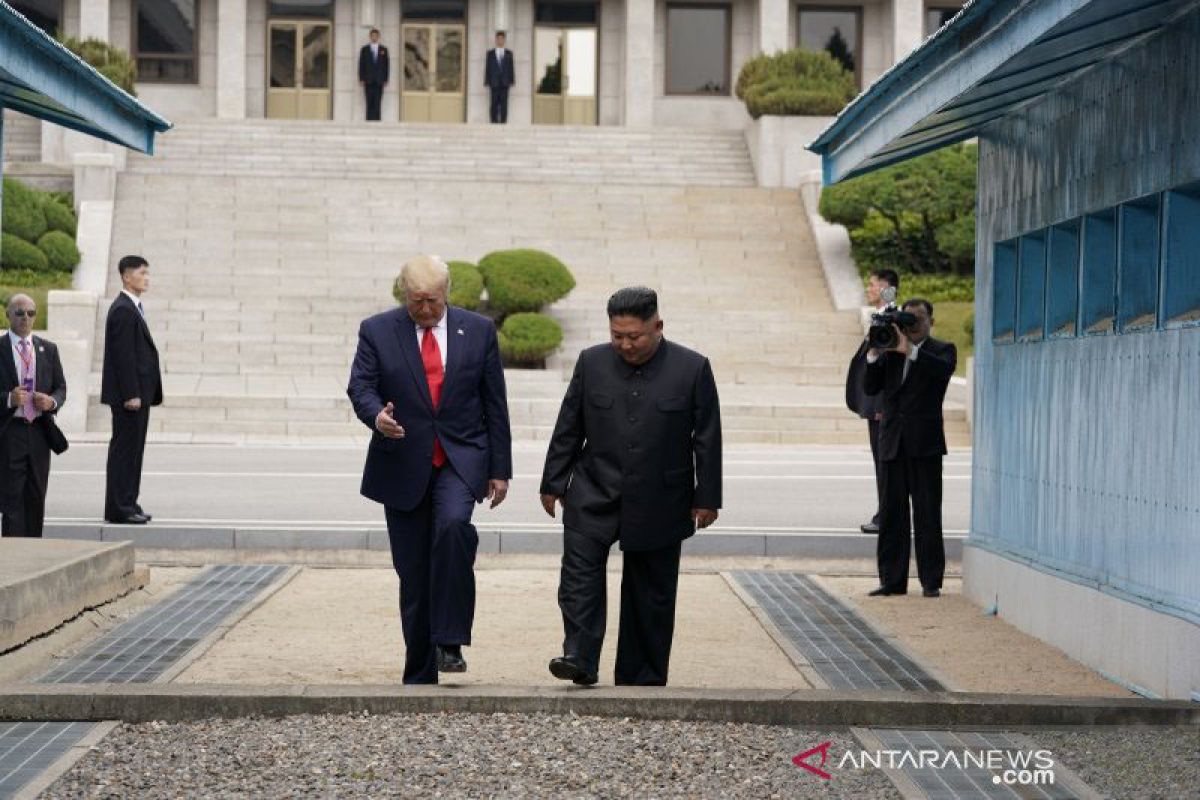 Trump tak berkomentar atas kemunculan kembali Kim Jong Un