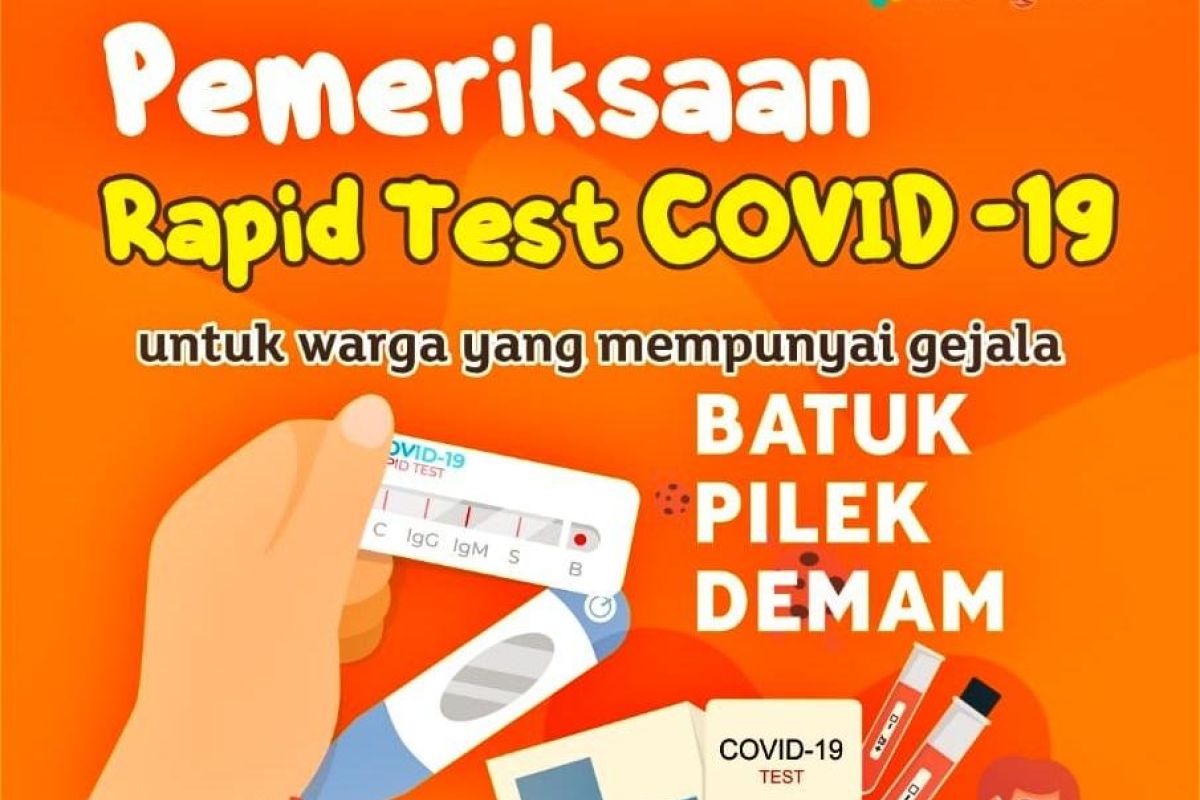 Pemkot Batam ajak warga ikuti tes cepat COVID-19 gratis