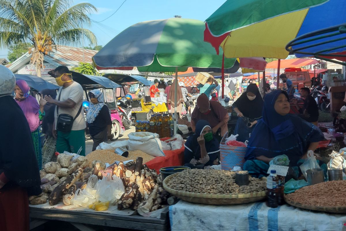 Pasar mingguan di Gorontalo akan ditutup selama penerapan PSBB