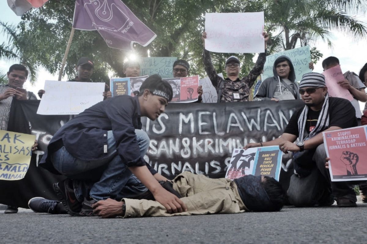 AJI soroti kasus kekerasan terhadap jurnalis mangkrak di Polda Kepri