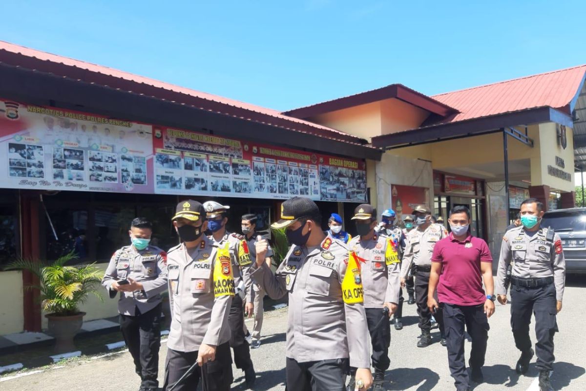 Kapolda Sulsel berkeliling ke beberapa daerah pantau Operasi Aman Nusa II