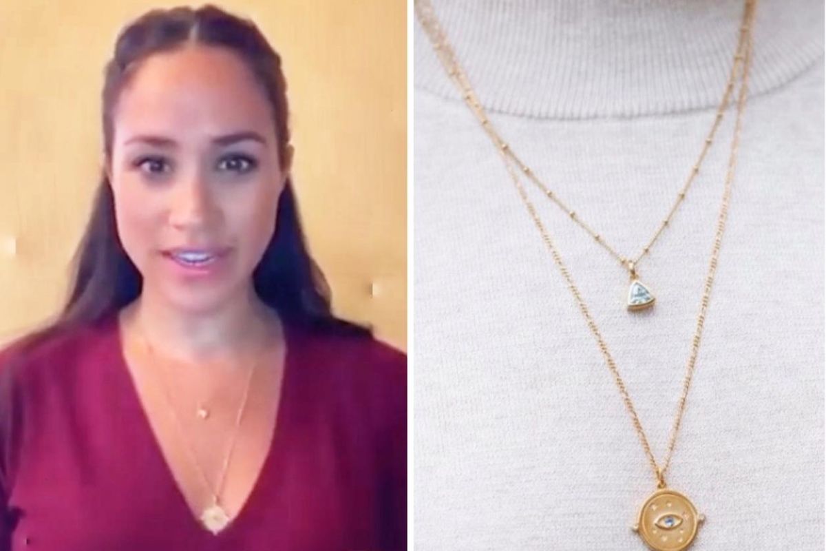 Kalung 'perlindungan' Meghan Markle seharga 175 dolar AS