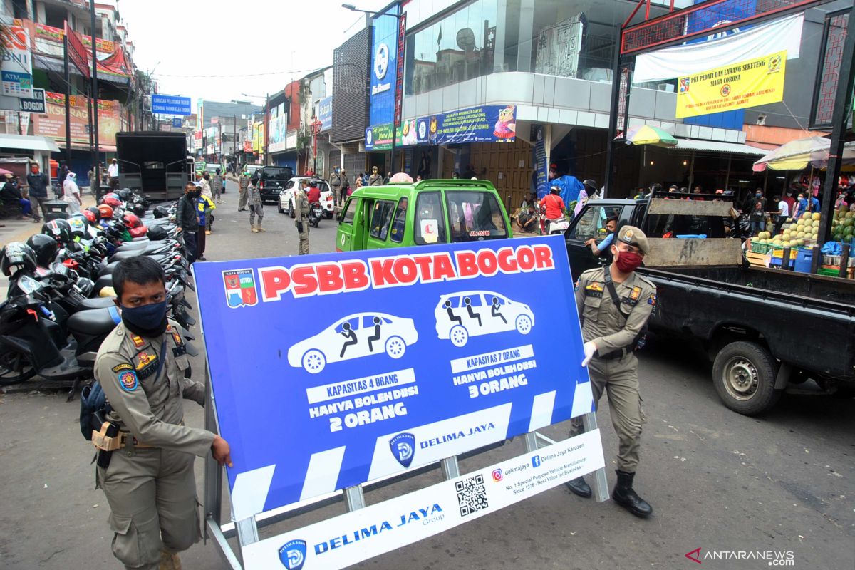 Satpol PP Kota Bogor siapkan personel laksanakan pemberlakuan sanksi PSBB