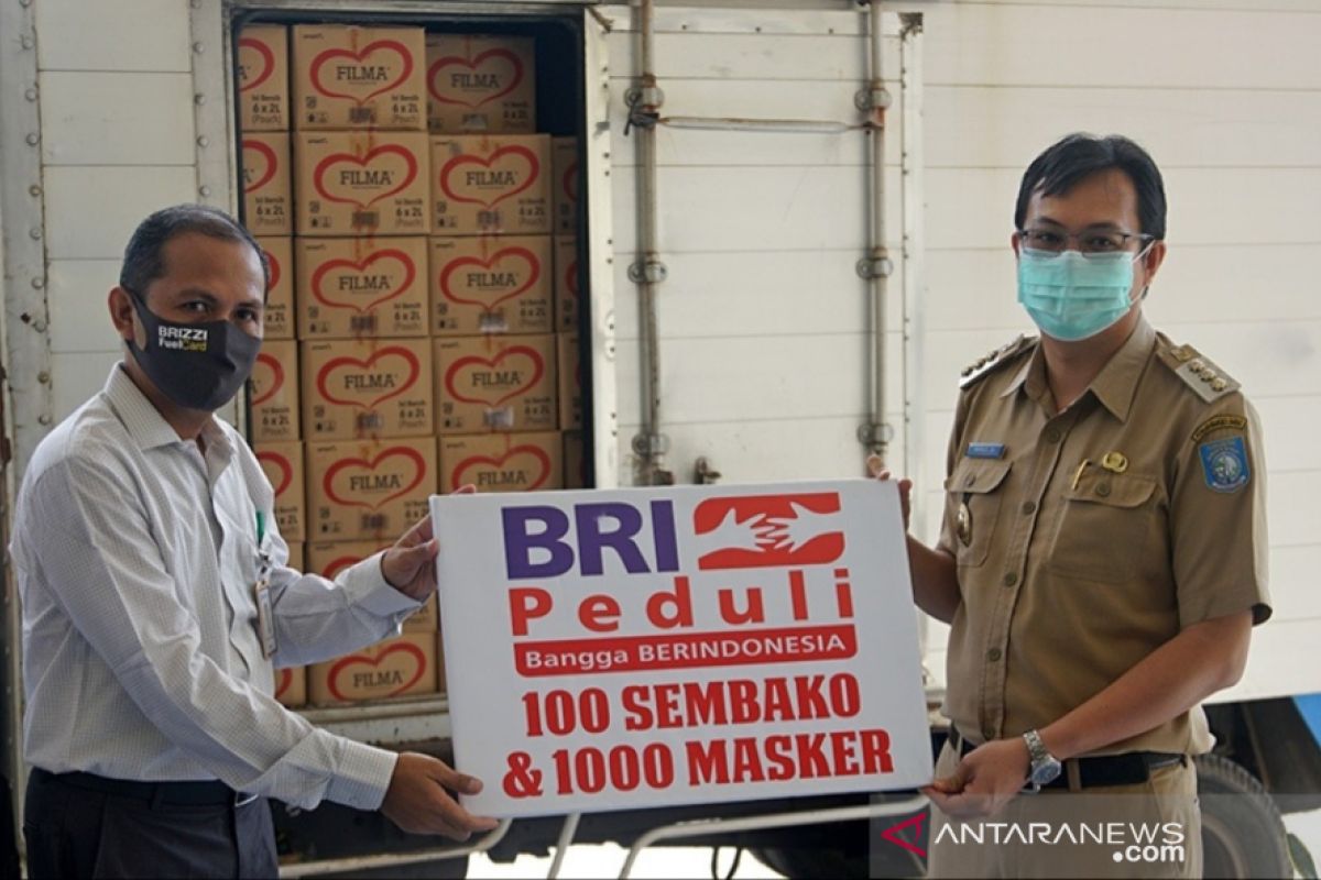 Pemkab Bangka Barat terima bantuan BRI peduli