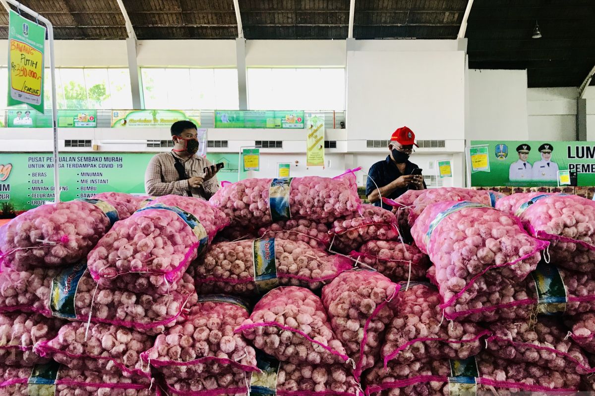 Lumbung Pangan Jatim hasilkan transaksi Rp1,96 miliar, gula dan beras paling diminati