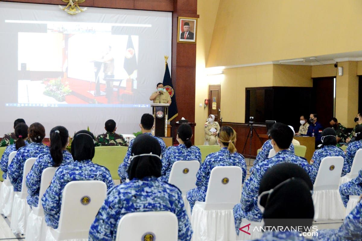 Menhan Prabowo membentuk Komponen Pendukung Pertahanan Bidang Kesehatan