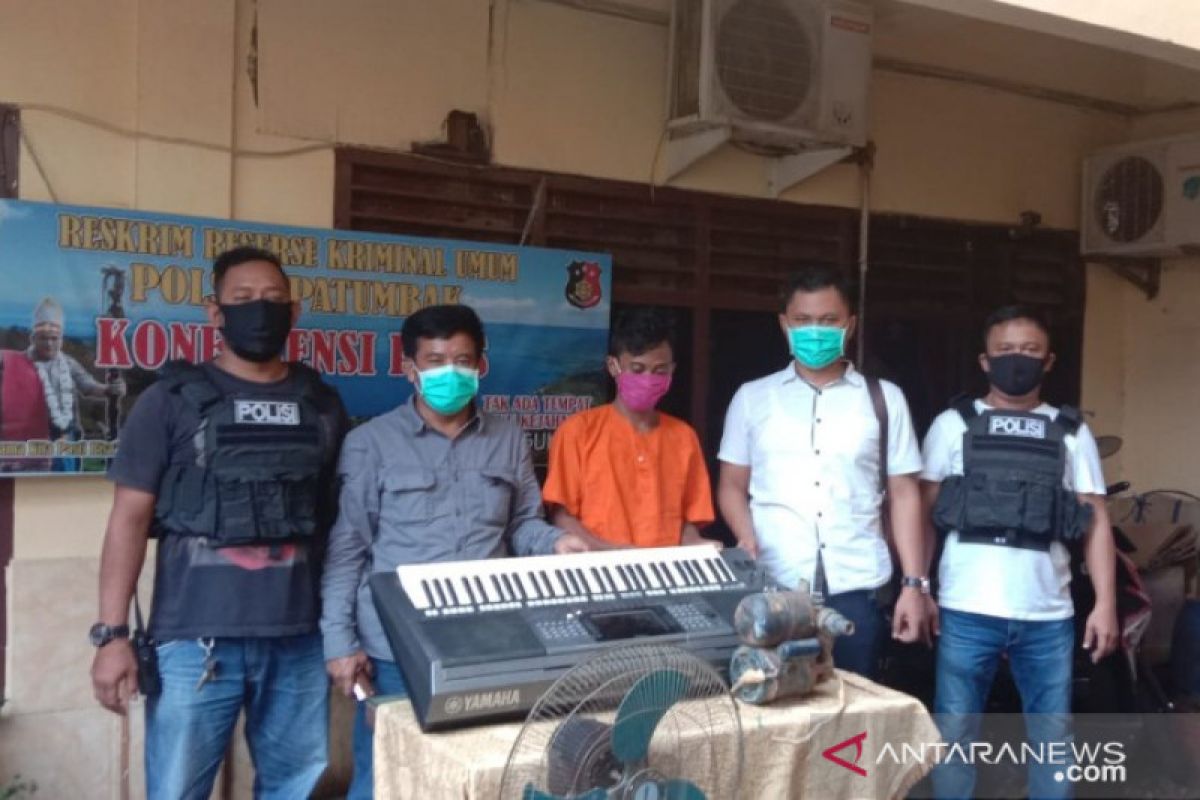 Polisi tembak pencuri di gereja Deli Serdang