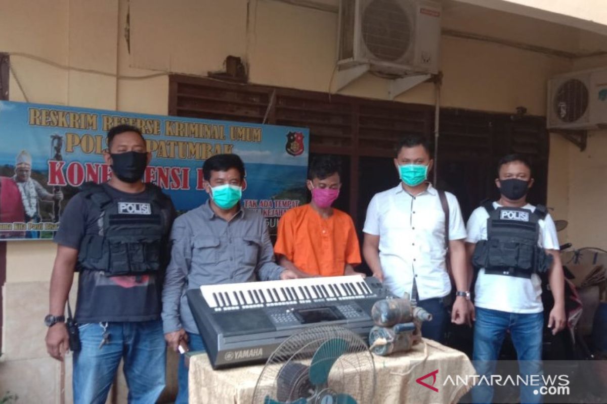 Polisi tembak pelaku pencurian di Gereja Patumbak