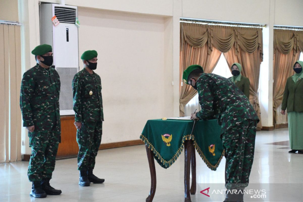 Brigjen TNI M Zamroni resmi jabat Kasdam II/Sriwijaya