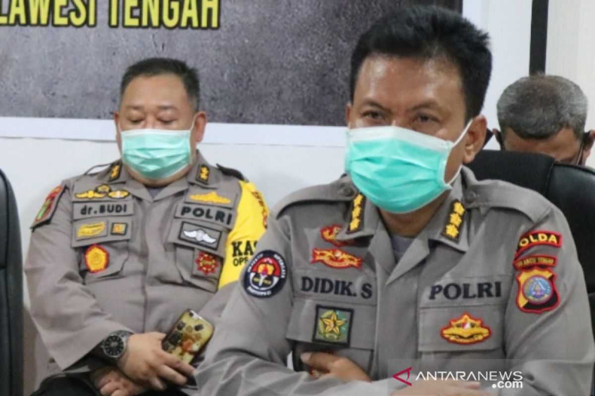 Polda Sulteng amankan 205 orang dalam Operasi Pekat