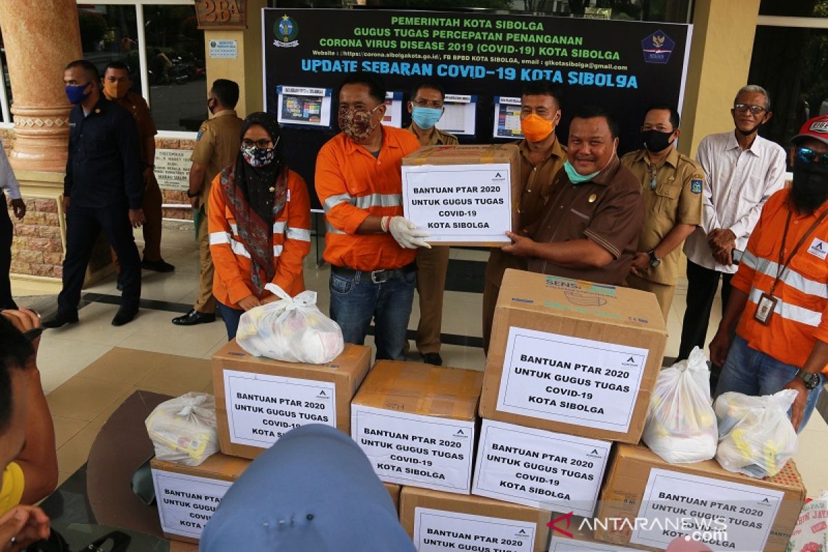 PT Agincourt Resources berikan bantuan ke Gugus Tugas COVID-19 Sibolga