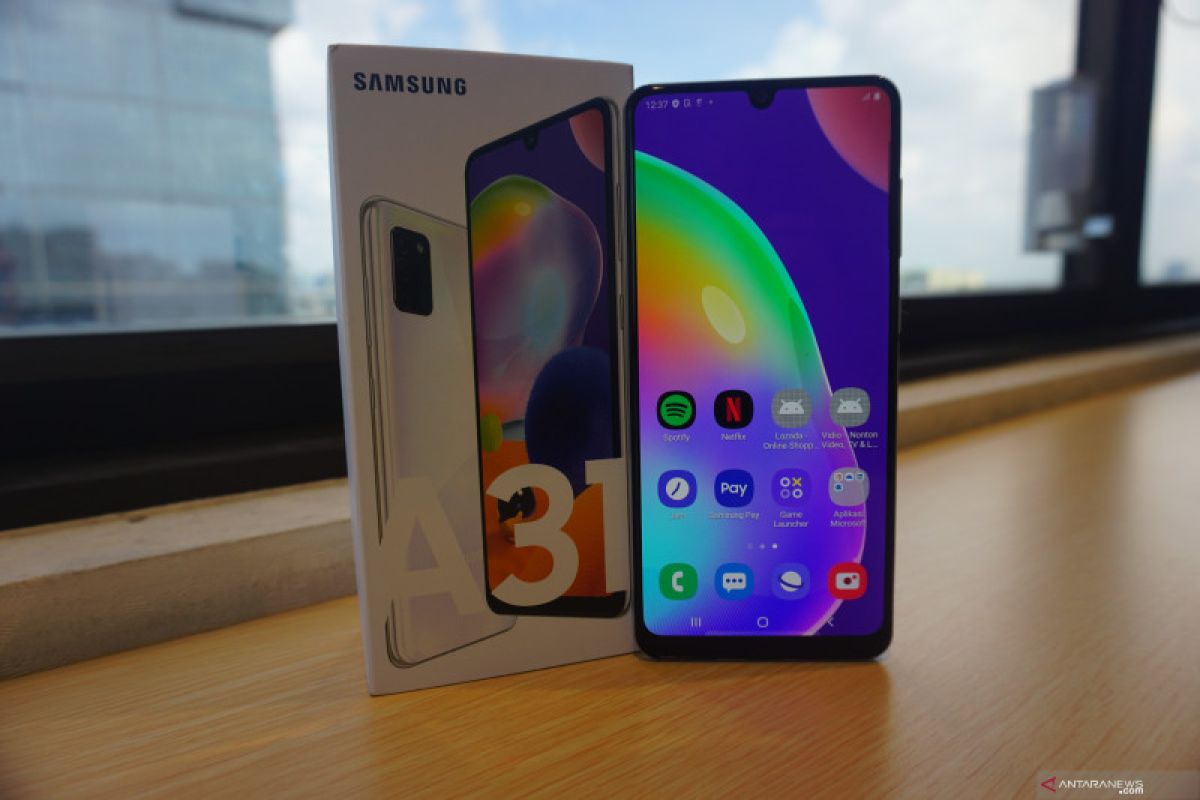 Samsung Galaxy A31 meluncur membawa peningkatan baterai dan kamera