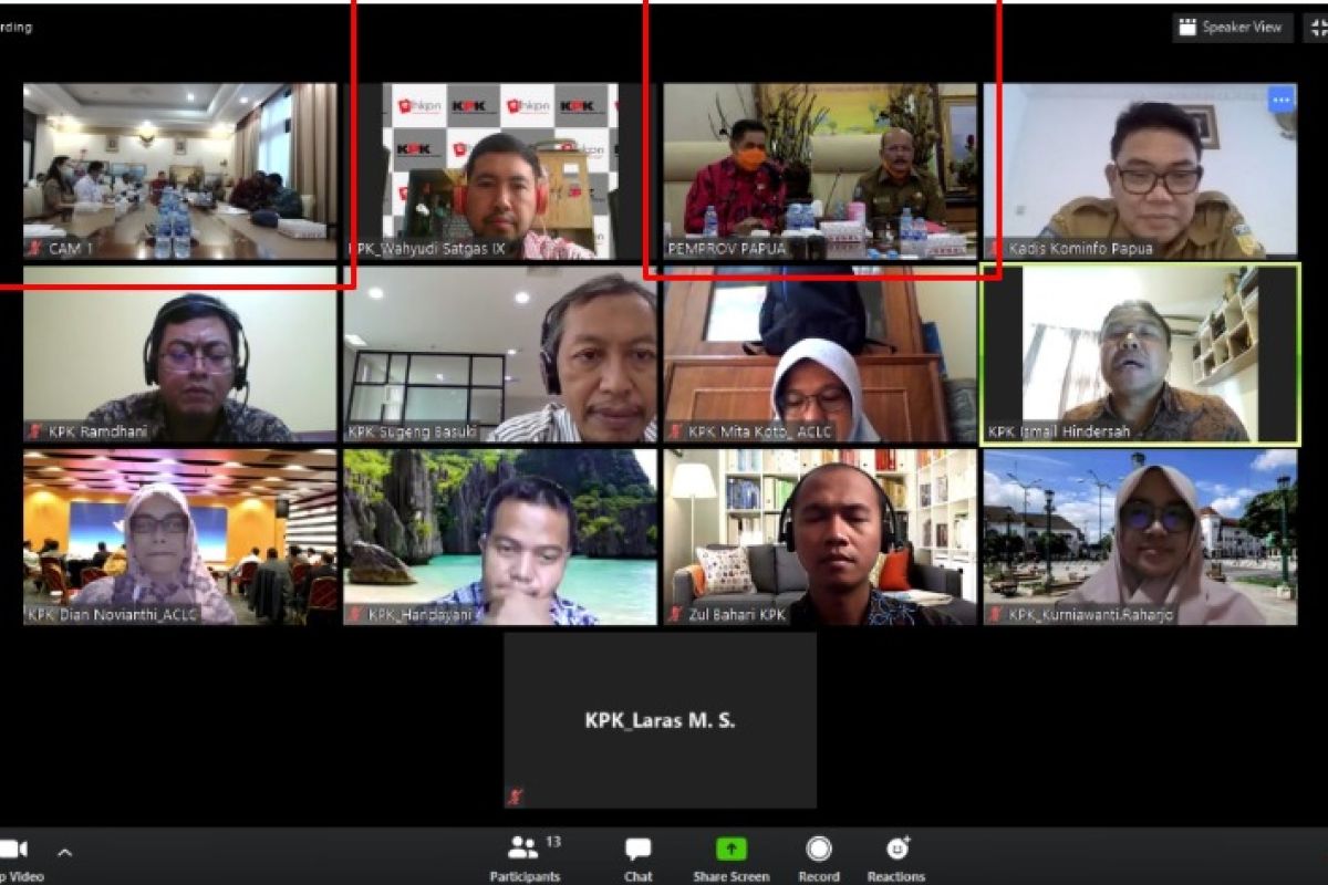 KPK dorong Pemprov Papua benahi DTKS untuk penyaluran bansos