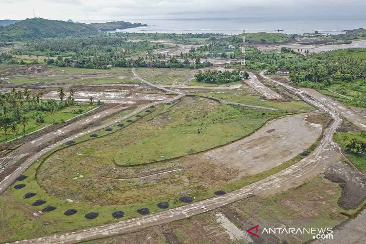 Pembangunan Sirkuit Mandalika terus berjalan di tengah pandemi COVID-19