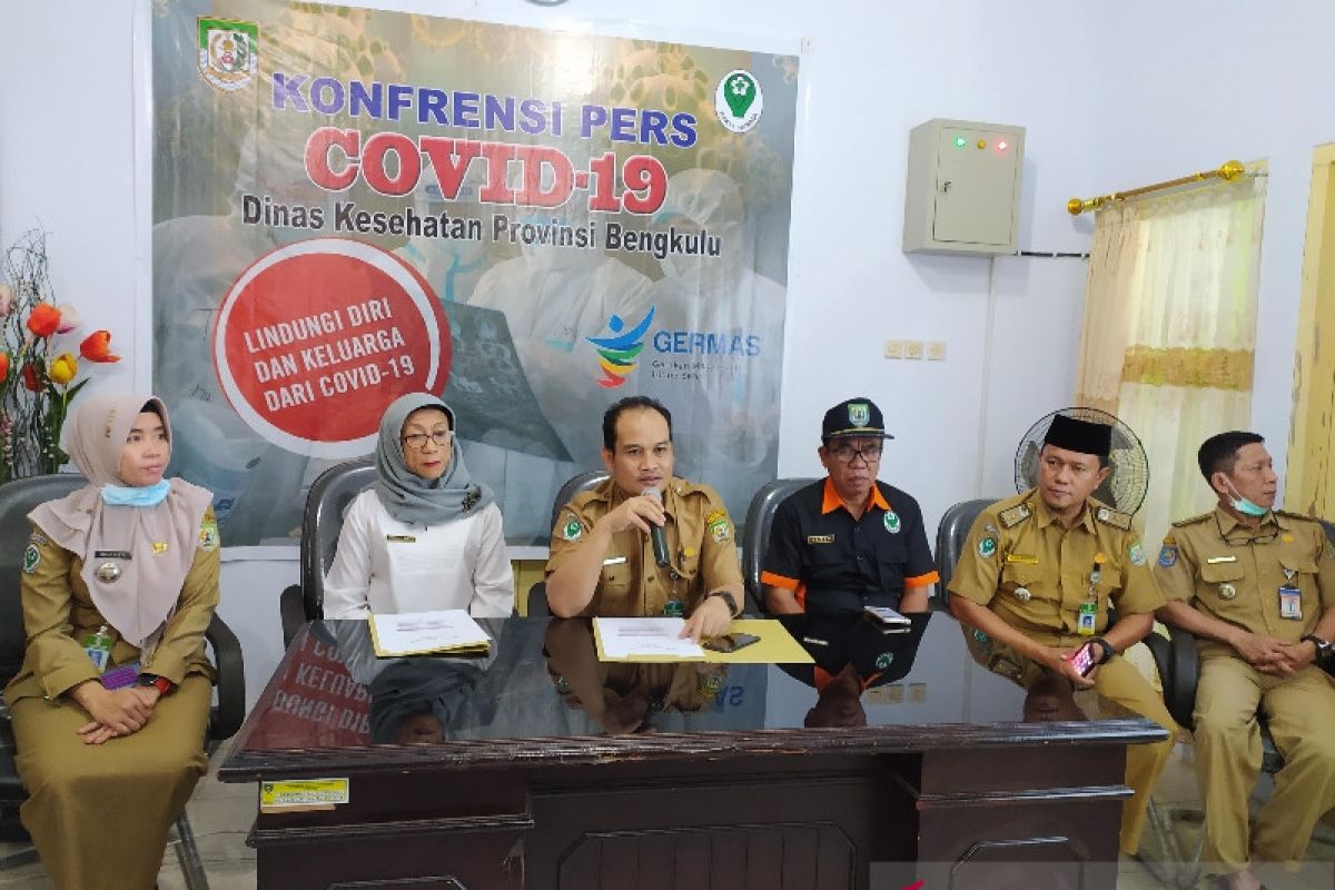 Kasus positif COVID-19 di Bengkulu bertambah lima orang