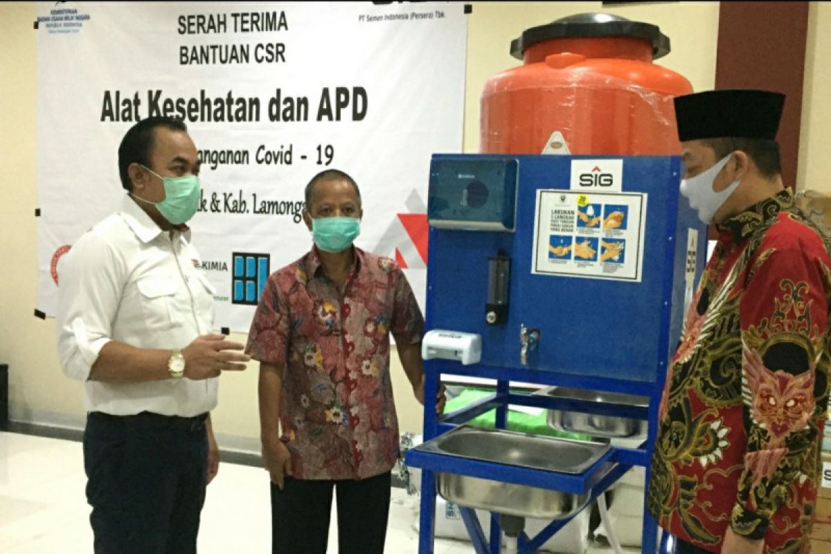 SIG serahkan bantuan alkes dan APD senilai Rp750 juta