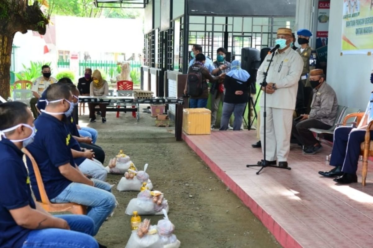 505 warga binaan di Lapas Gorontalo terima bantuan pangan