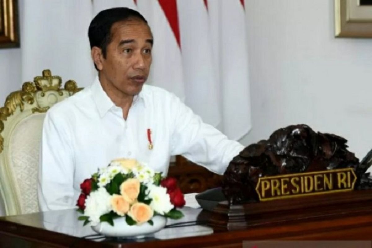 Jokowi holds video-call dialog with Balinese wood craftspersons