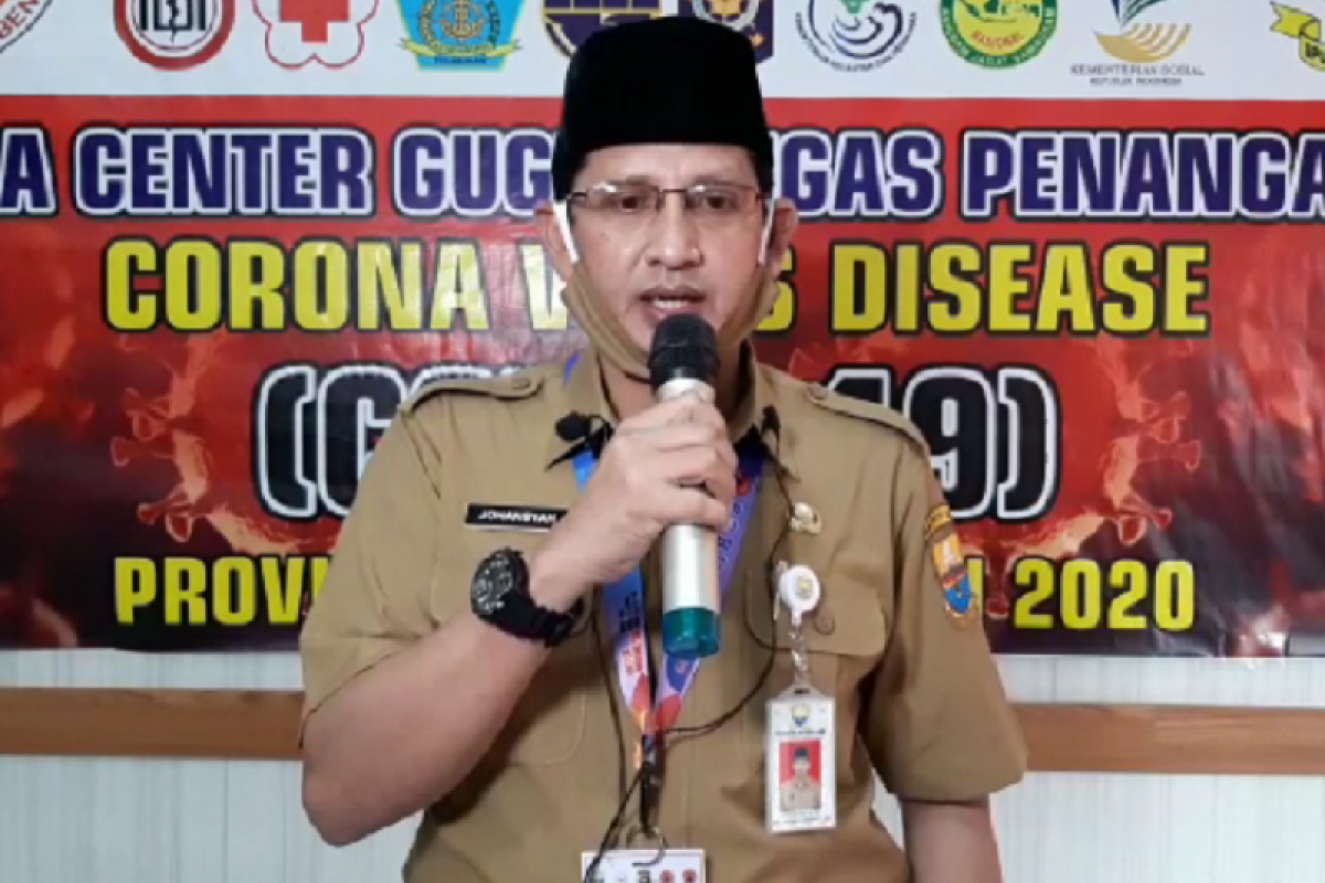 Kasus positif COVID-19  di Jambi bertambah lima