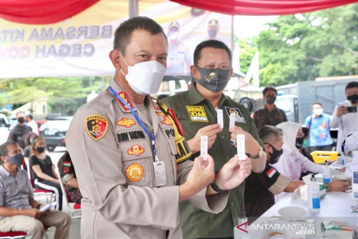 Bamsoet gelar Rapid Test bersama Keluarga Besar Polri