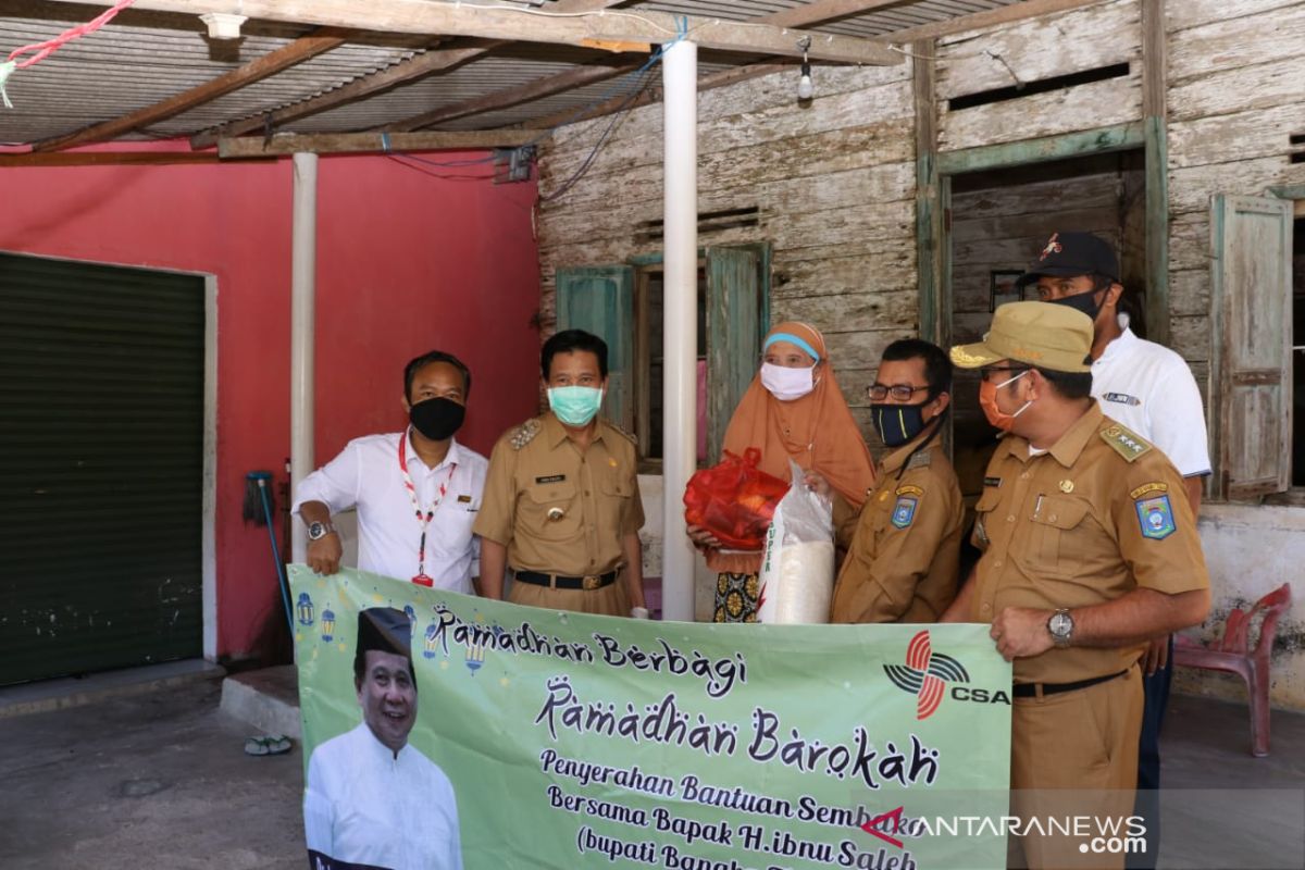 Pemkab Bangka Tengah salurkan 28.000 paket sembako warga terdampak COVID-19