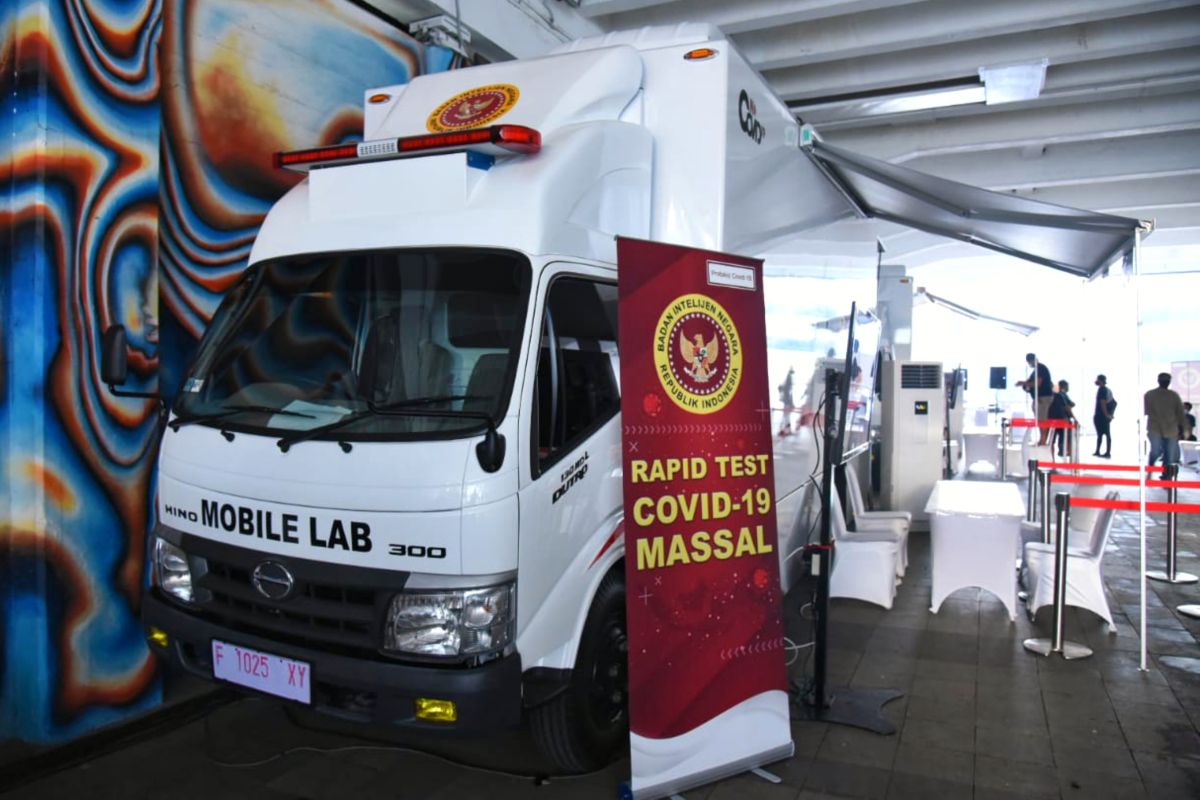 Mobil Laboratorium berjalan BIN miliki PCR