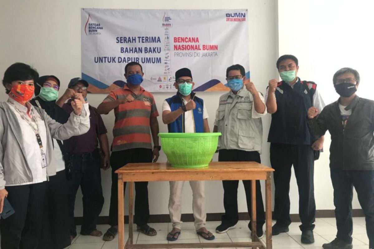 Tanggulangi dampak COVID-19, PT PP bantu Posko Masak DKI Jakarta