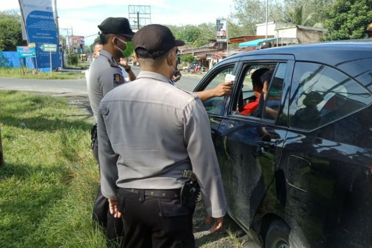 Enam pintu masuk ke Simalungun dijaga ketat antisipasi COVID-19