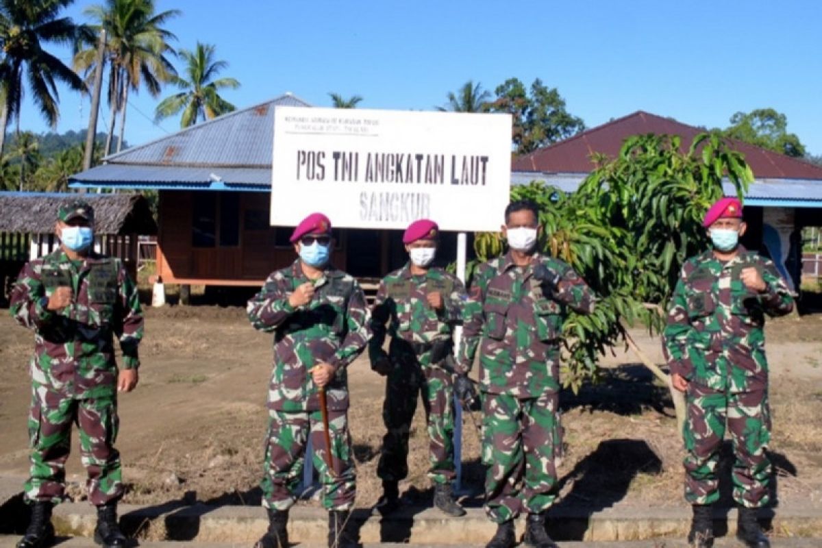 Danlantamal VIII lakukan sidak di Posal Sangkub