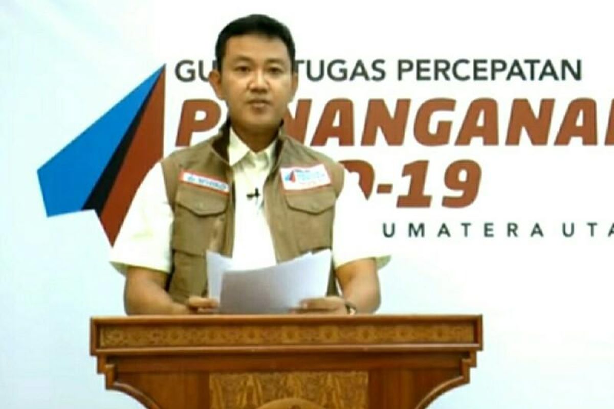 Kasus terkonfirmasi positif COVID-19 di Sumut mendekati 5.000 orang