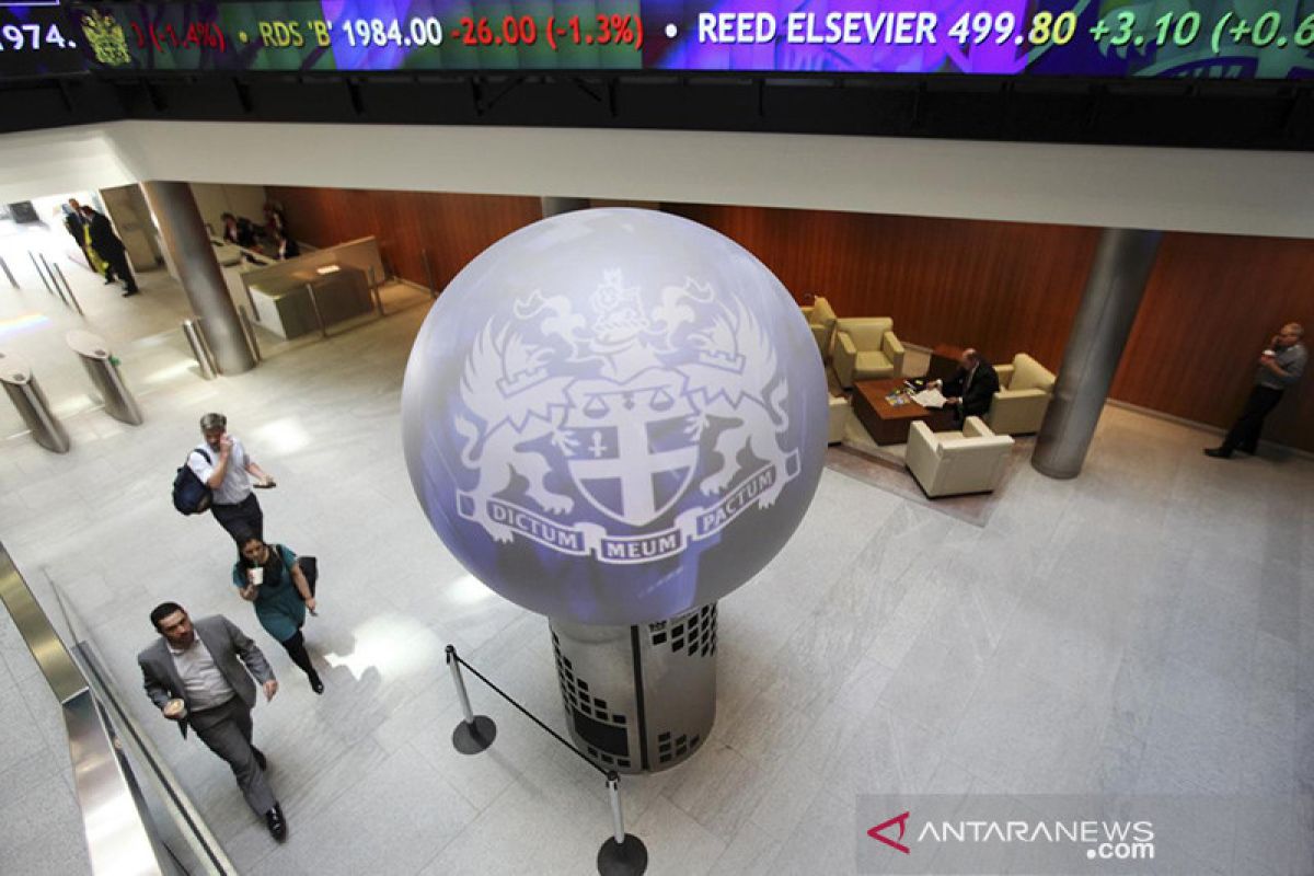 Saham Inggris balik melemah, indeks FTSE 100 terpangkas 1,09 persen