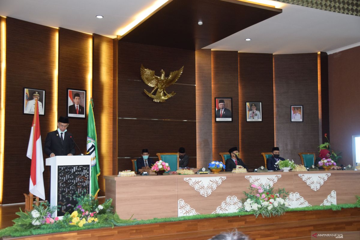 55 rekomendasi disampaikan DPRD untuk LKPj bupati 2019