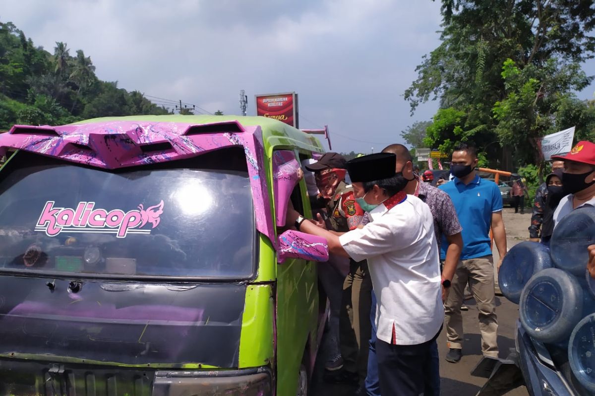 Wali Kota Bandarlampung pantau posko perbatasan