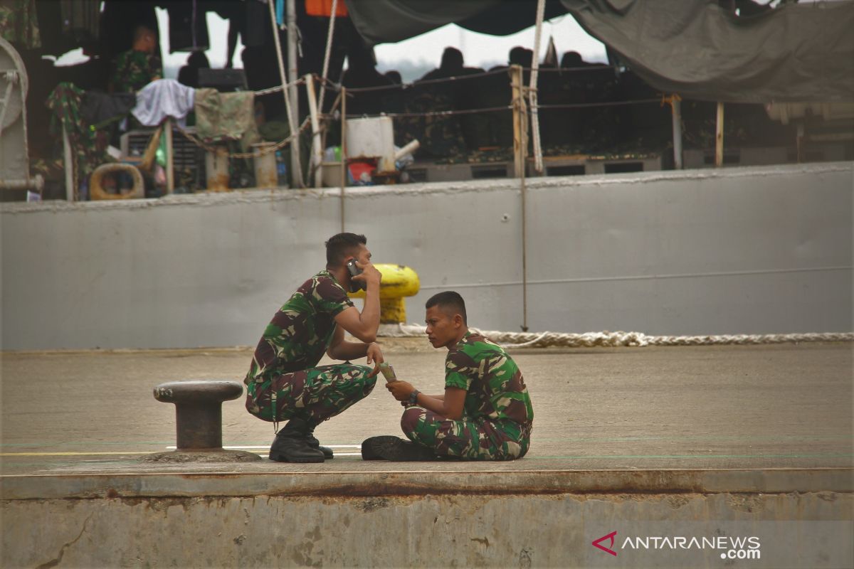 Yonif 623 BWU bertugas  jaga perbatasan Indonesia-Malaysia