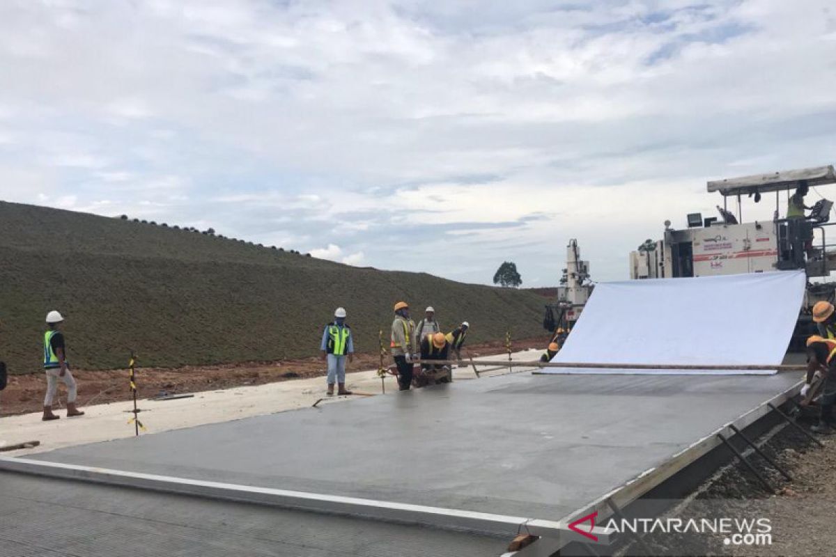 Pengerjaan tol Bengkulu-Sumsel berjalan di tengah pandemi corona