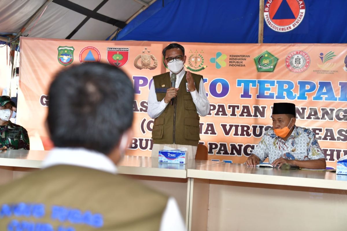 Tim Gugus Tugas COVID-19 Pangkep usulkan zonasi pemeriksaan swab