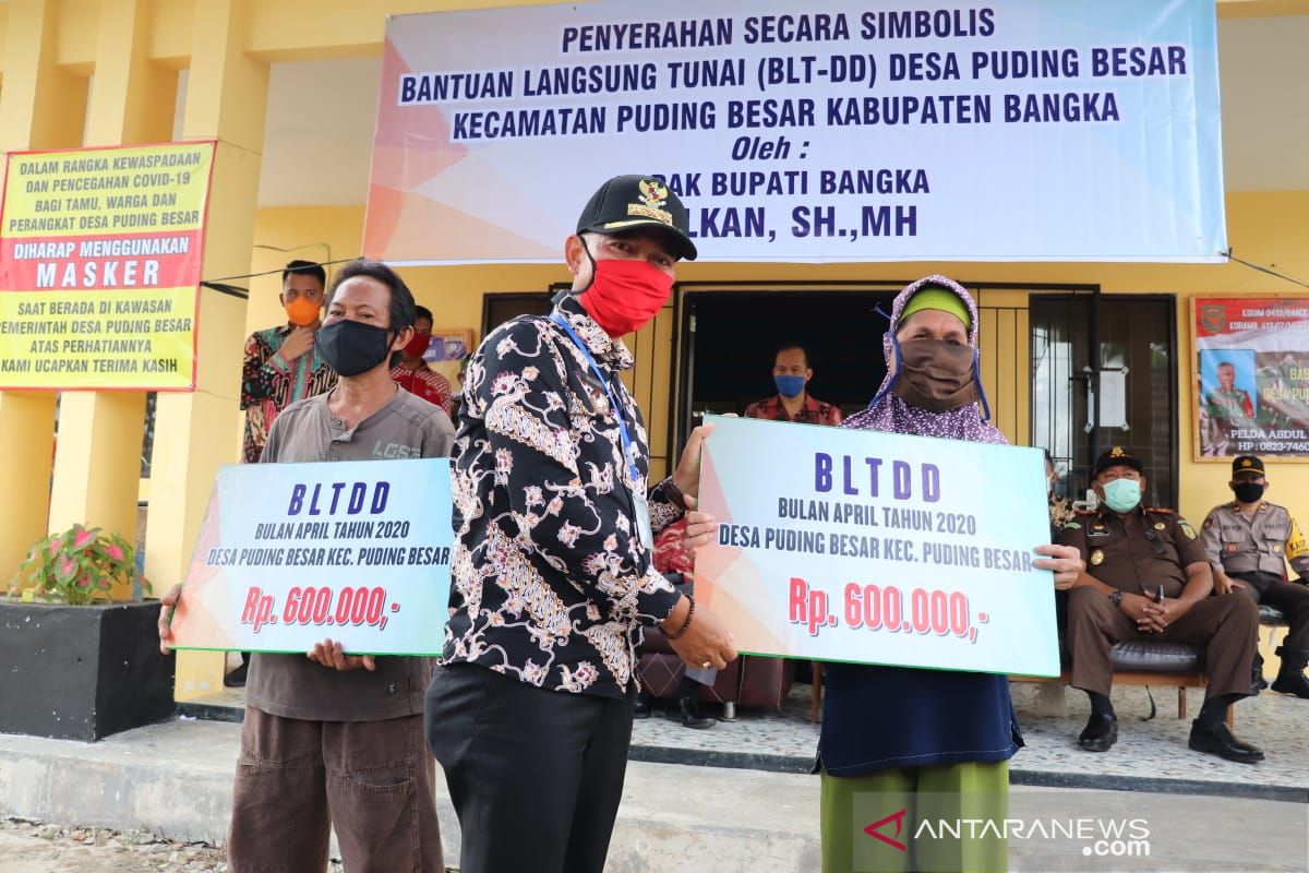 Penerima BLT dana desa di Bangka capai 7.484 KK